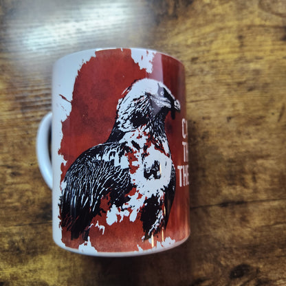 Bearded Vulture - Carrion through the Chaos - Stainless Steel Mug (Pre order)