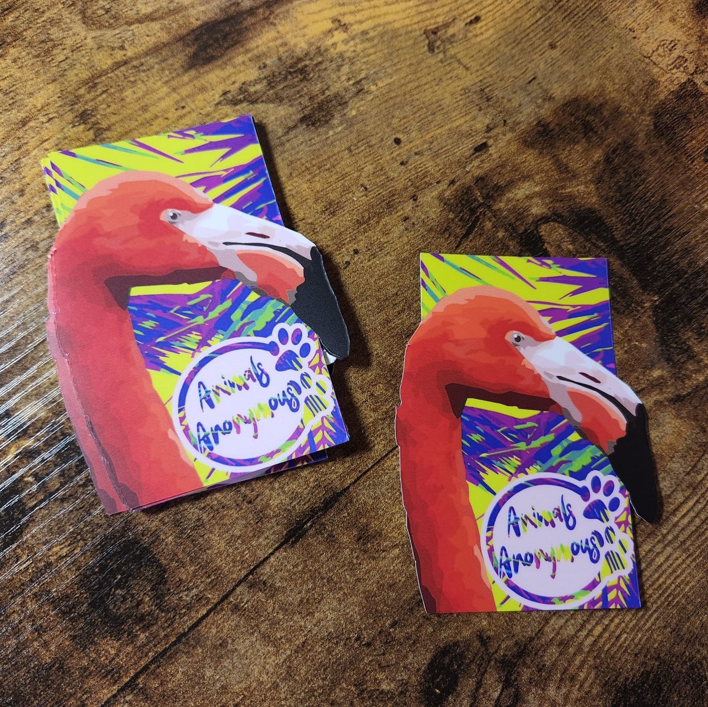 Neon Flamingo - Sticker