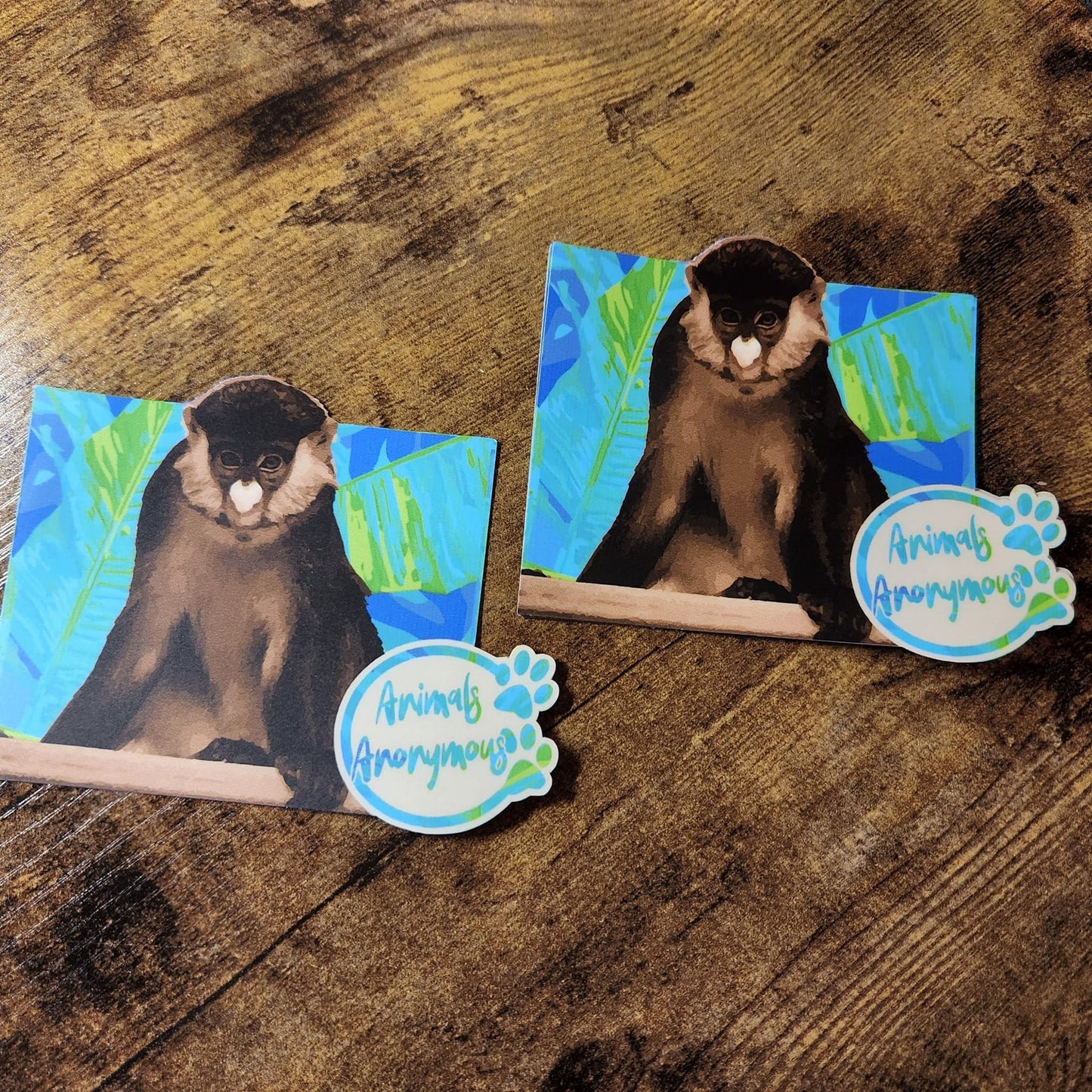 Spot-nosed Guenon - Sticker