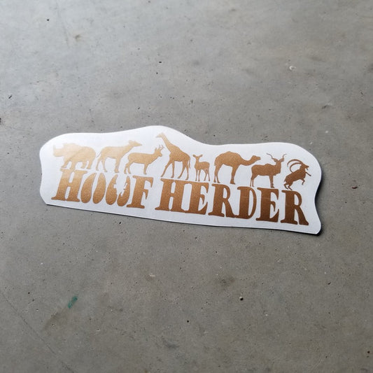 Hoof Herder - Vinyl Decal - Animals Anonymous Apparel