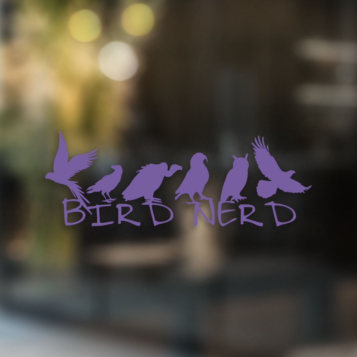 Bird Nerd - Decal - Animals Anonymous Apparel