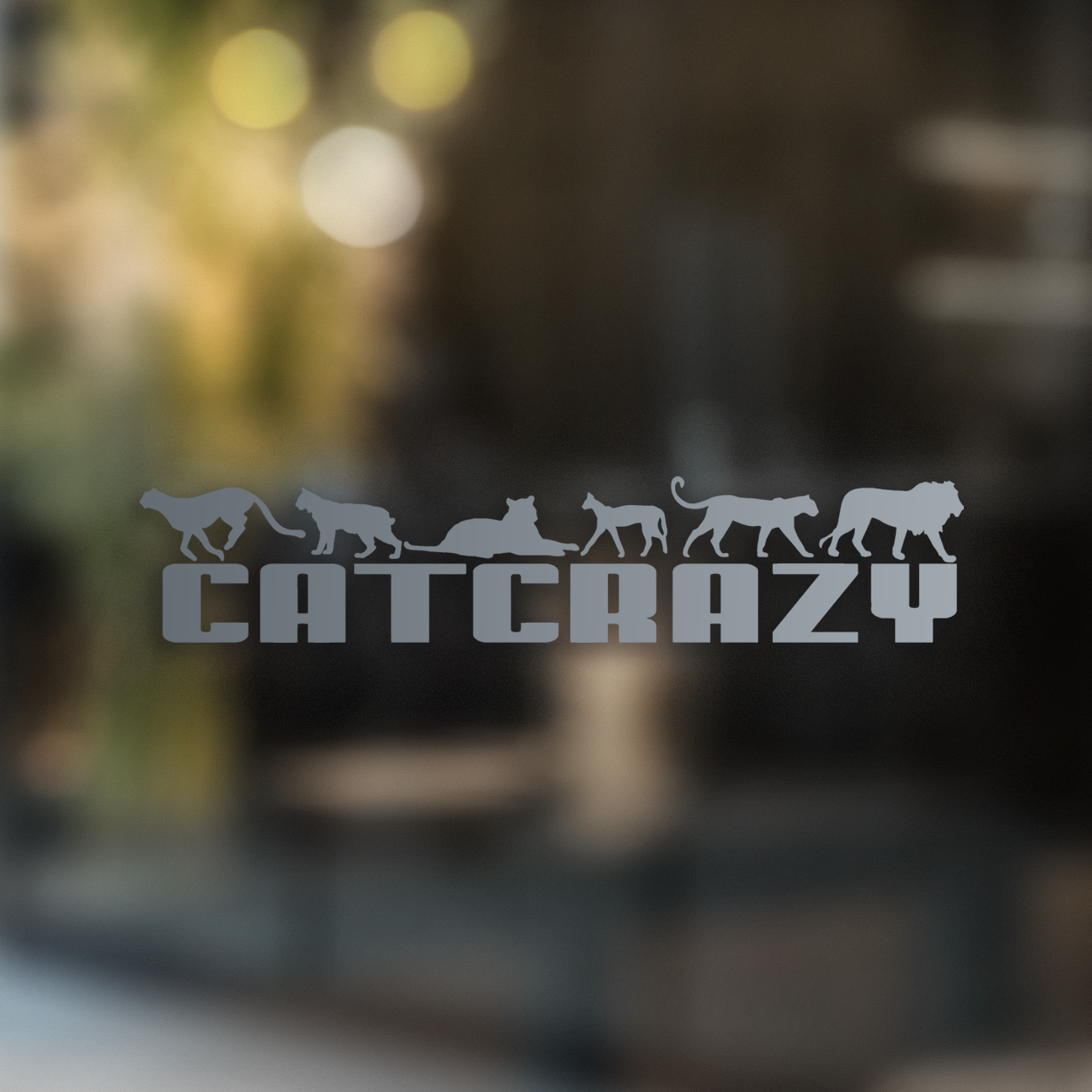 Cat Crazy - Decal - Animals Anonymous Apparel
