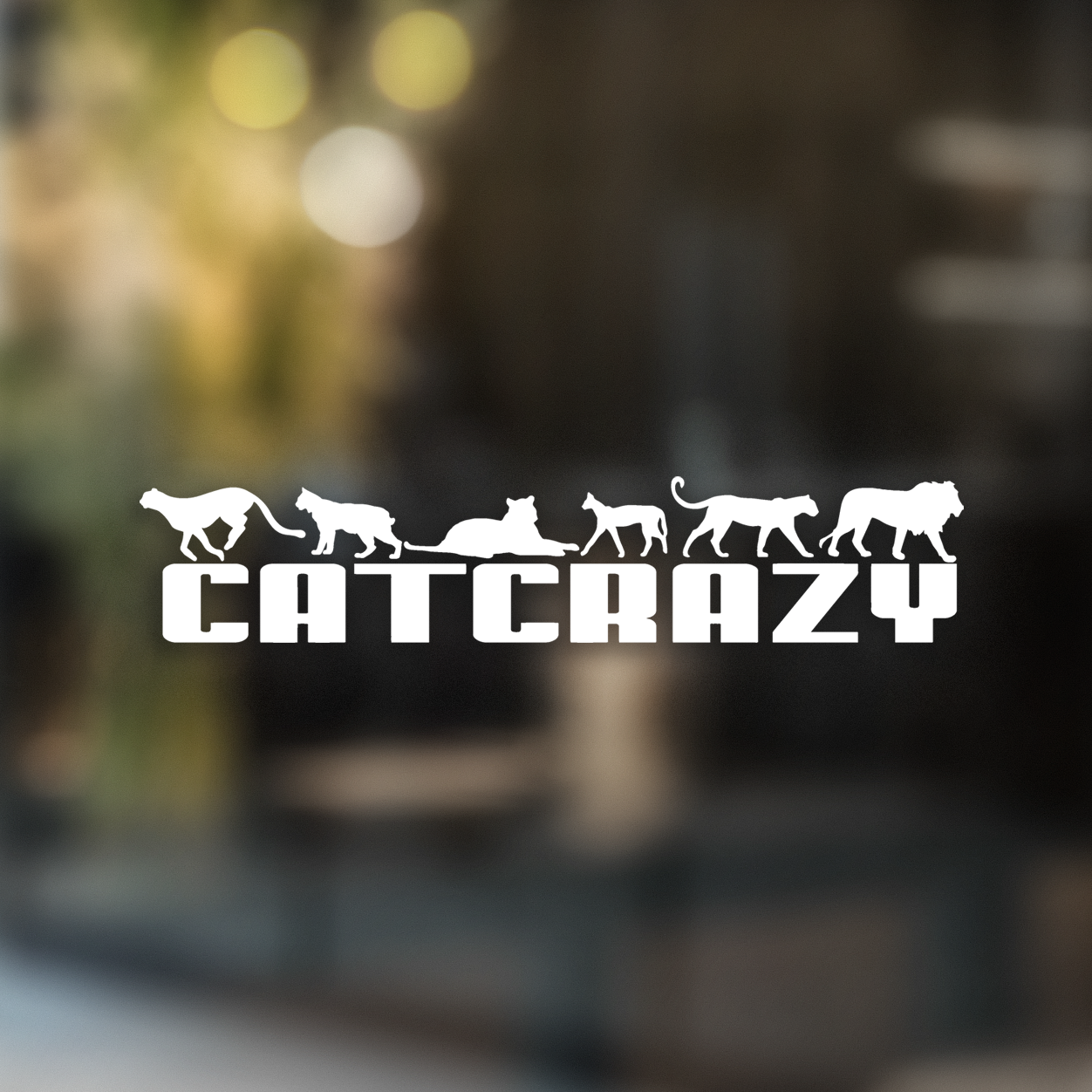 Cat Crazy - Decal - Animals Anonymous Apparel