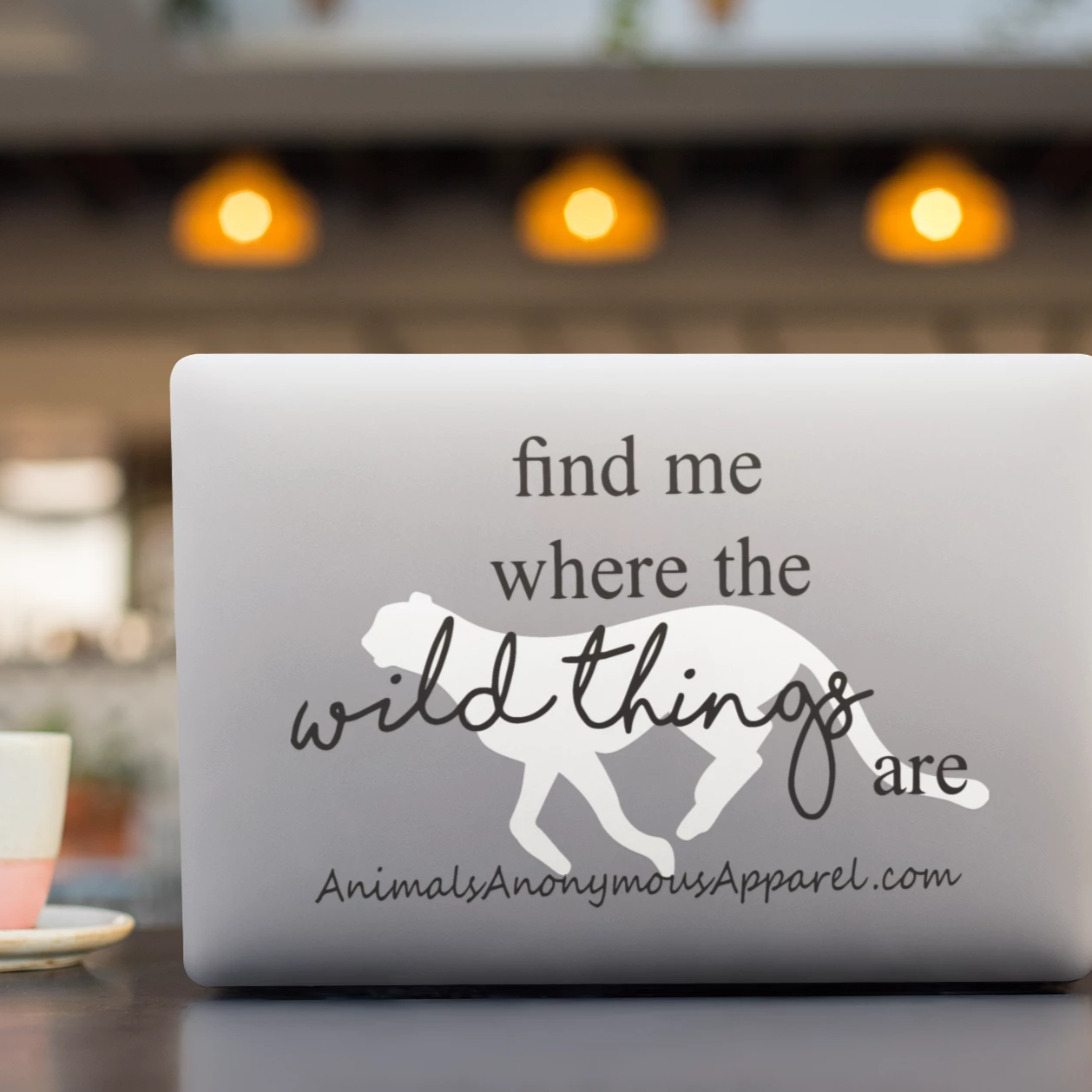 Cheetah - Wild Things Vinyl Decal - Animals Anonymous Apparel
