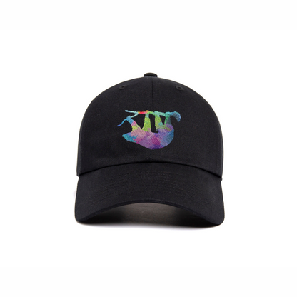 Sloth Rainbow Embroidery - Hat