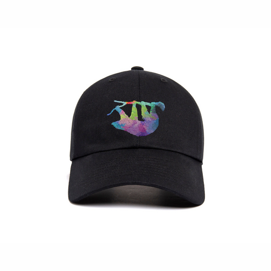 Sloth Rainbow Embroidery - Hat