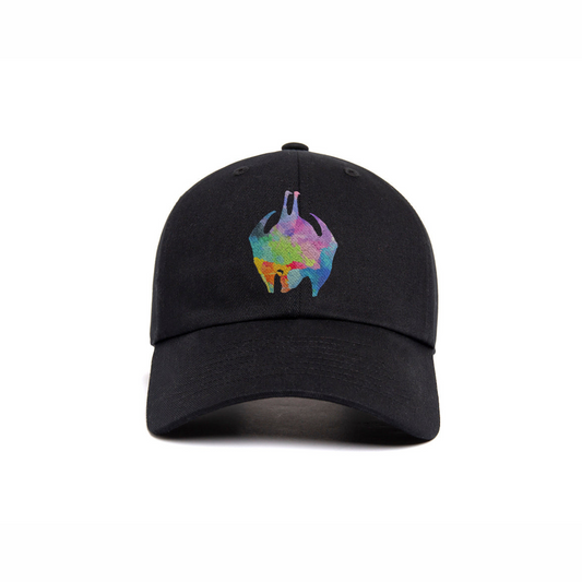 Flying Fox Rainbow Embroidery - Hat