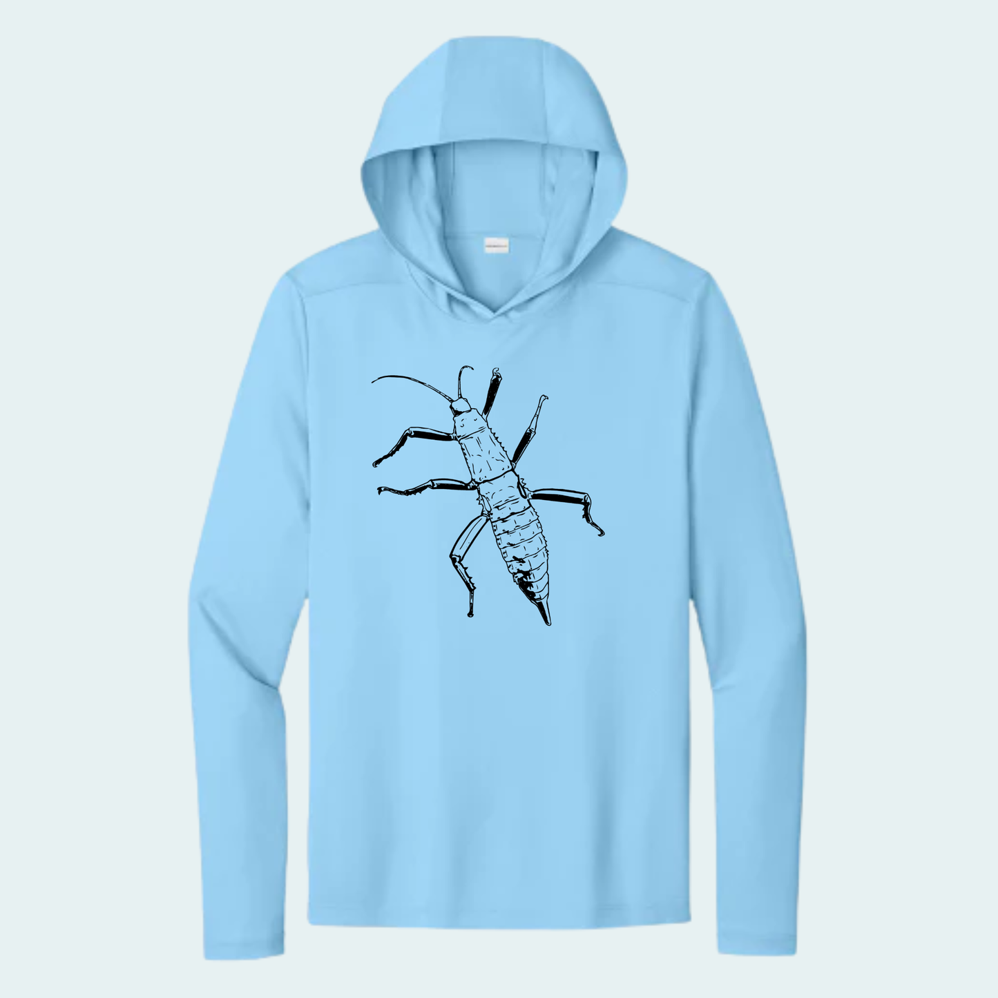 Giant Spiny Stick Insect (Limited Edition for July) Athletic Hooded Tee