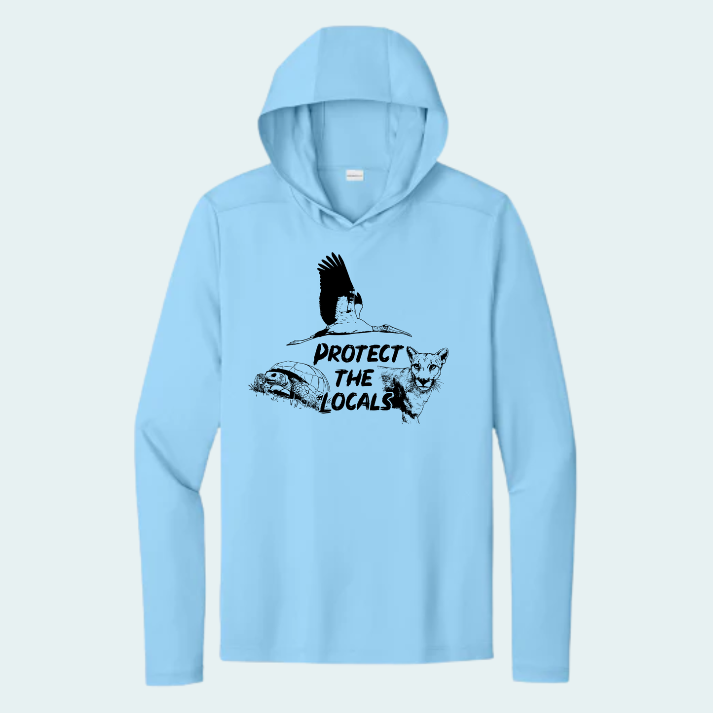 Protect the Locals Fundraiser (Limited Edition for July) Athletic Hooded Tee