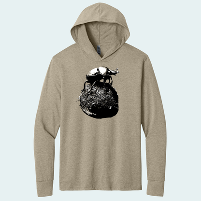 Dung Beetle (Limited Edition for February) Hooded Long Sleeve Tee