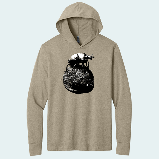 Dung Beetle (Limited Edition for February) Hooded Long Sleeve Tee