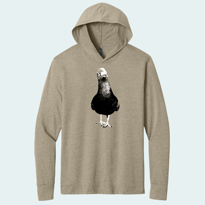 Pigeon (Limited Edition for February) Hooded Long Sleeve Tee