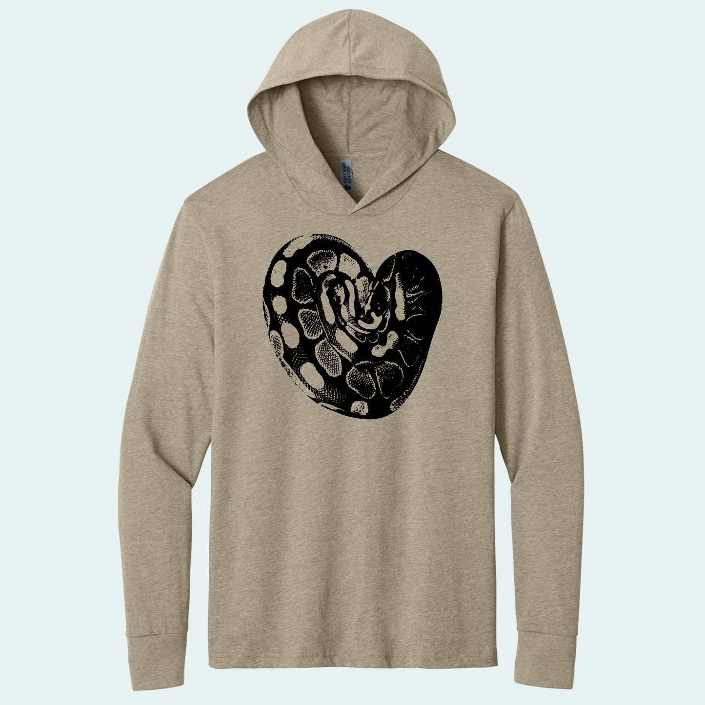 Ball Python (Limited Edition for February) Hooded Long Sleeve Tee