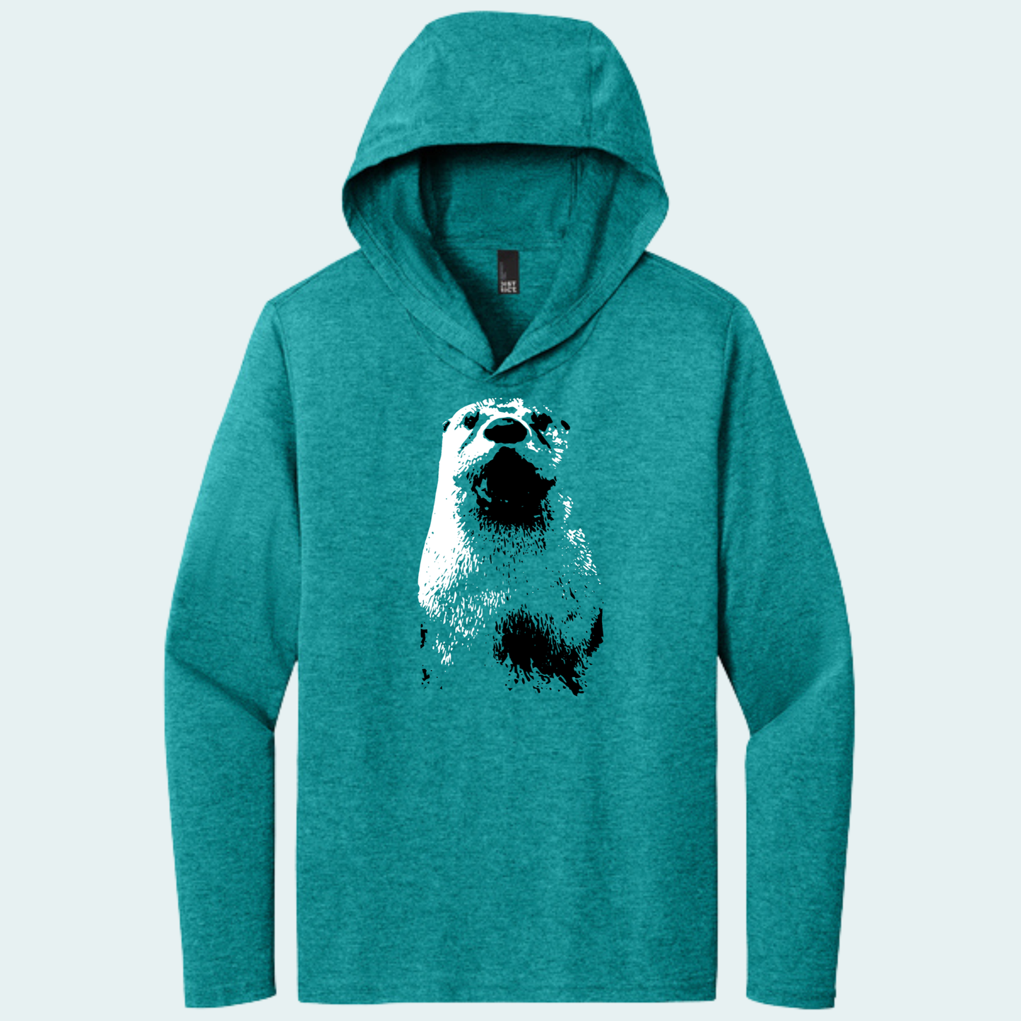 North American River Otter (Limited Edition for March) Hooded Long Sleeve Tee