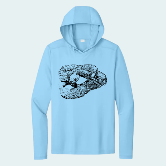 Western Diamondback Rattlesnake (Limited Edition for July) Athletic Hooded Tee