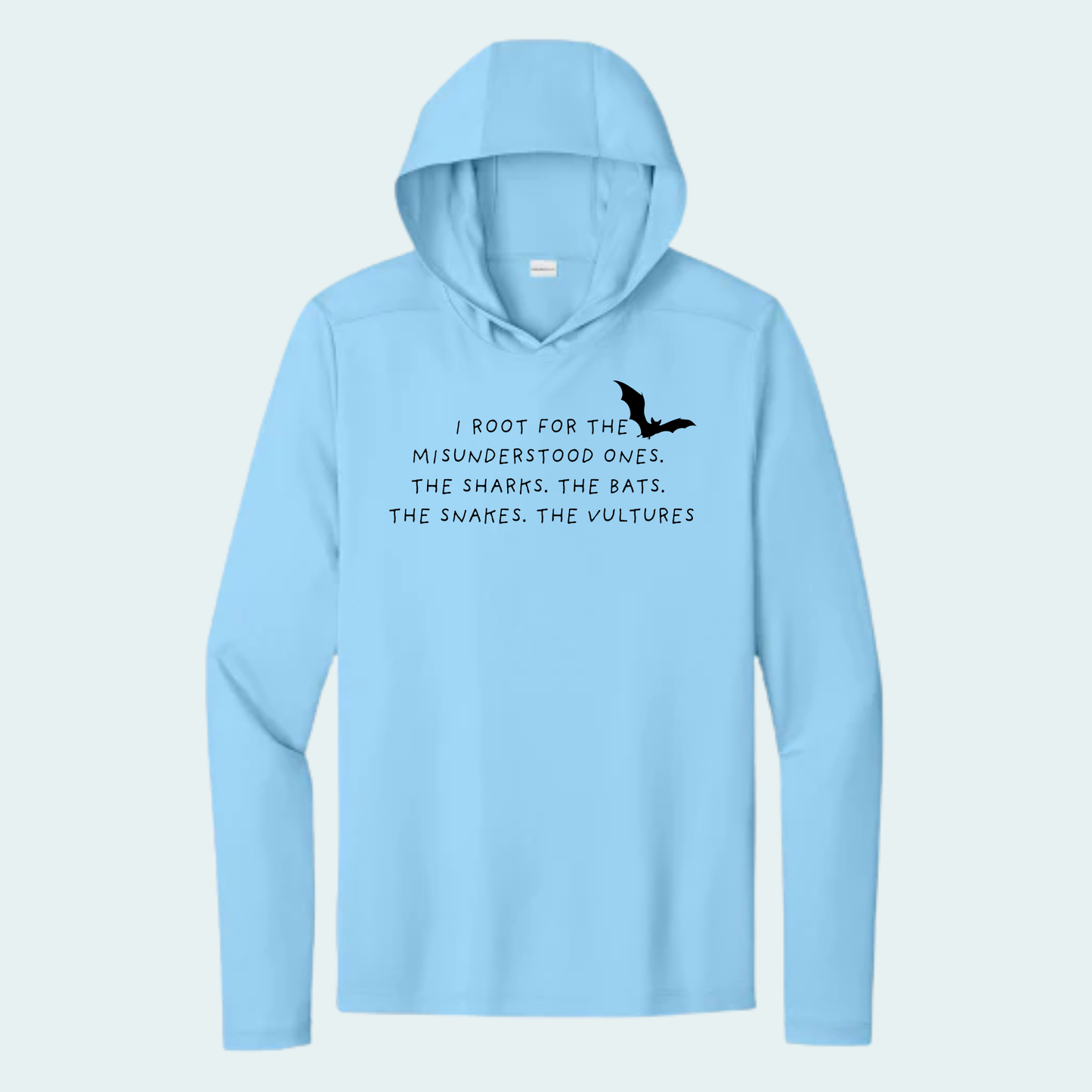 I root for the misunderstood (Limited Edition for July) Athletic Hooded Tee
