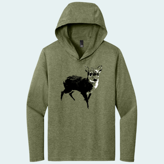 Blue Duiker Fundraiser (Limited Edition for March) Hooded Long Sleeve Tee