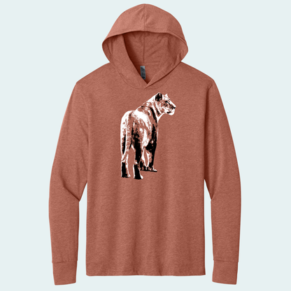 Lioness Simbonga Sanctuary Fundraiser (Limited Edition for January) Hooded Long Sleeve Tee