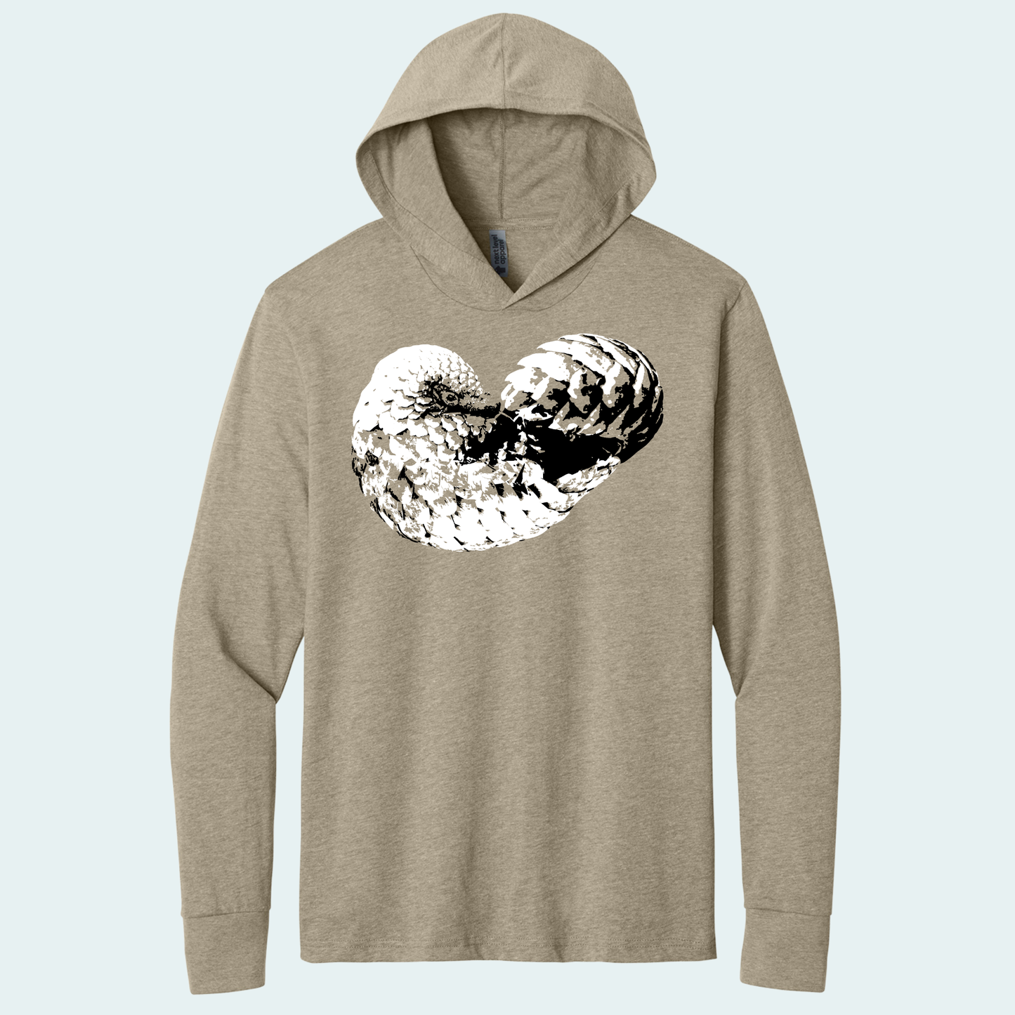 Pangolin Conservation and Research Foundation (Fundraiser) (Limited Edition for February) Hooded Long Sleeve Tee