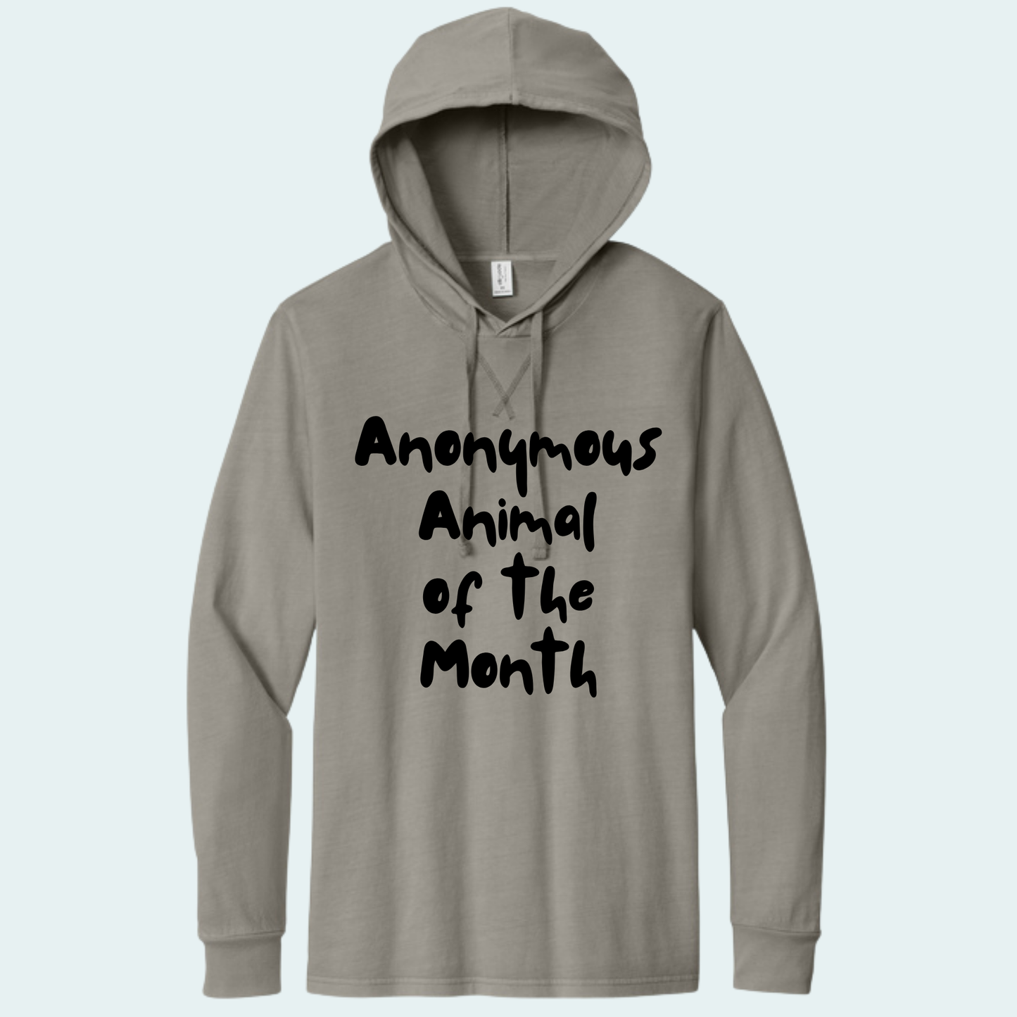 Anonymous Animal of the Month Organic Cotton Hoodie Tee