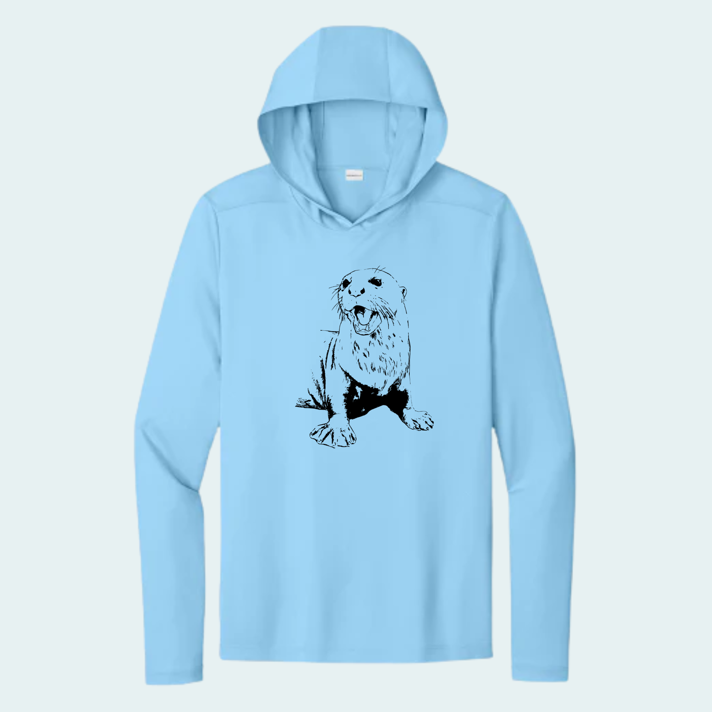 Giant River Otter (Limited Edition for July) Athletic Hooded Tee
