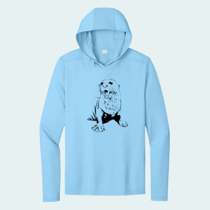 Giant River Otter (Limited Edition for July) Athletic Hooded Tee