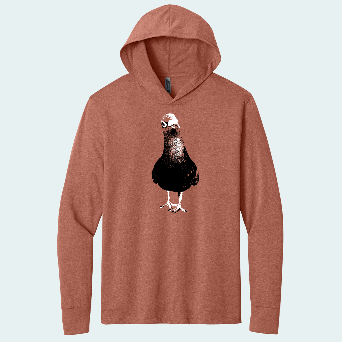 Pigeon (Limited Edition for February) Hooded Long Sleeve Tee