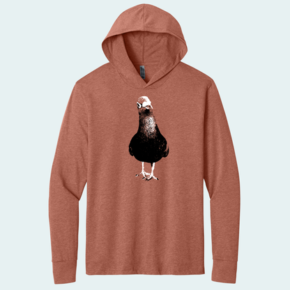 Pigeon (Limited Edition for February) Hooded Long Sleeve Tee
