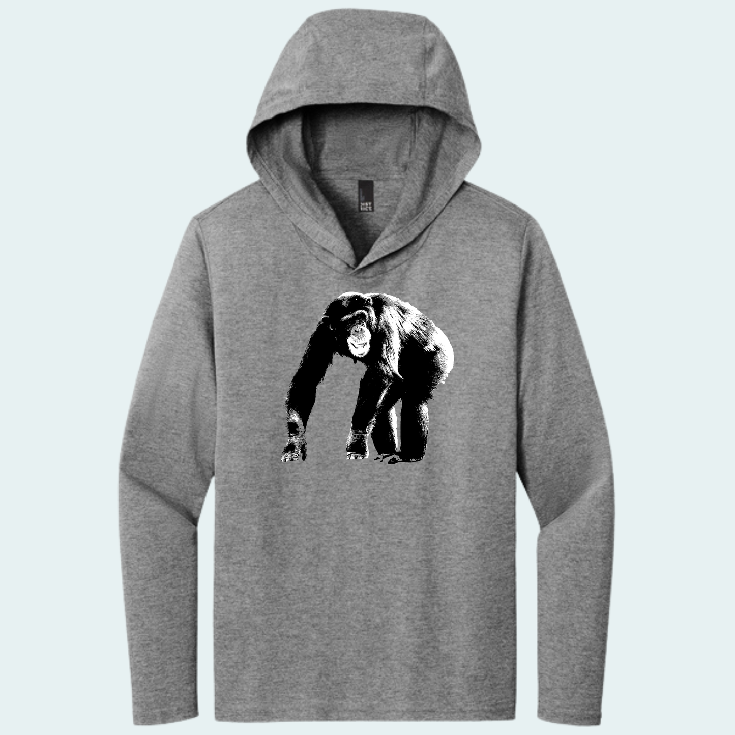 Chimpanzee (Limited Edition for March) Hooded Long Sleeve Tee