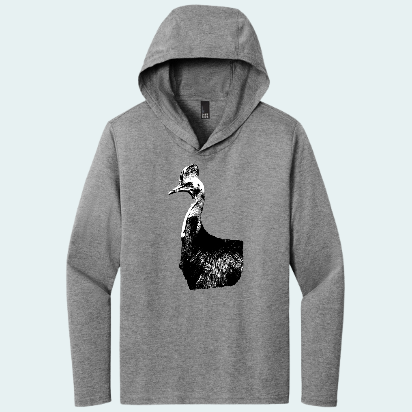Cassowary (Limited Edition for March) Hooded Long Sleeve Tee