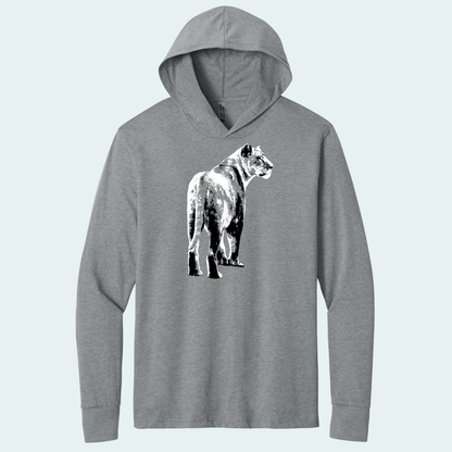 Lioness Simbonga Sanctuary Fundraiser (Limited Edition for January) Hooded Long Sleeve Tee