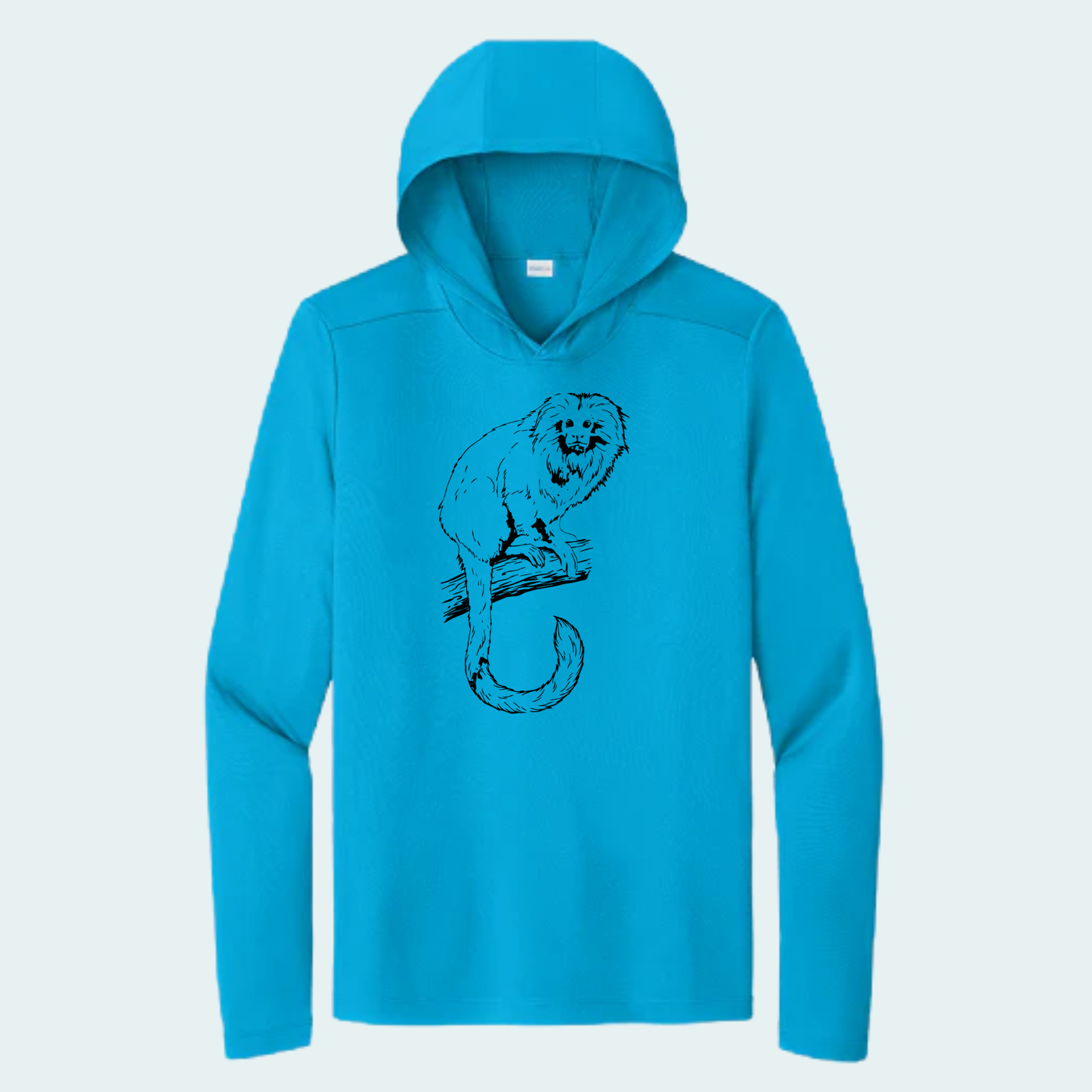 Golden Lion Tamarin (Limited Edition for July) Athletic Hooded Tee