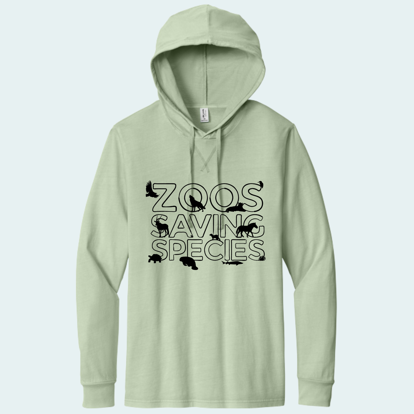 Zoo Saving Species (Limited Edition for June) Organic Cotton Hoodie Tee