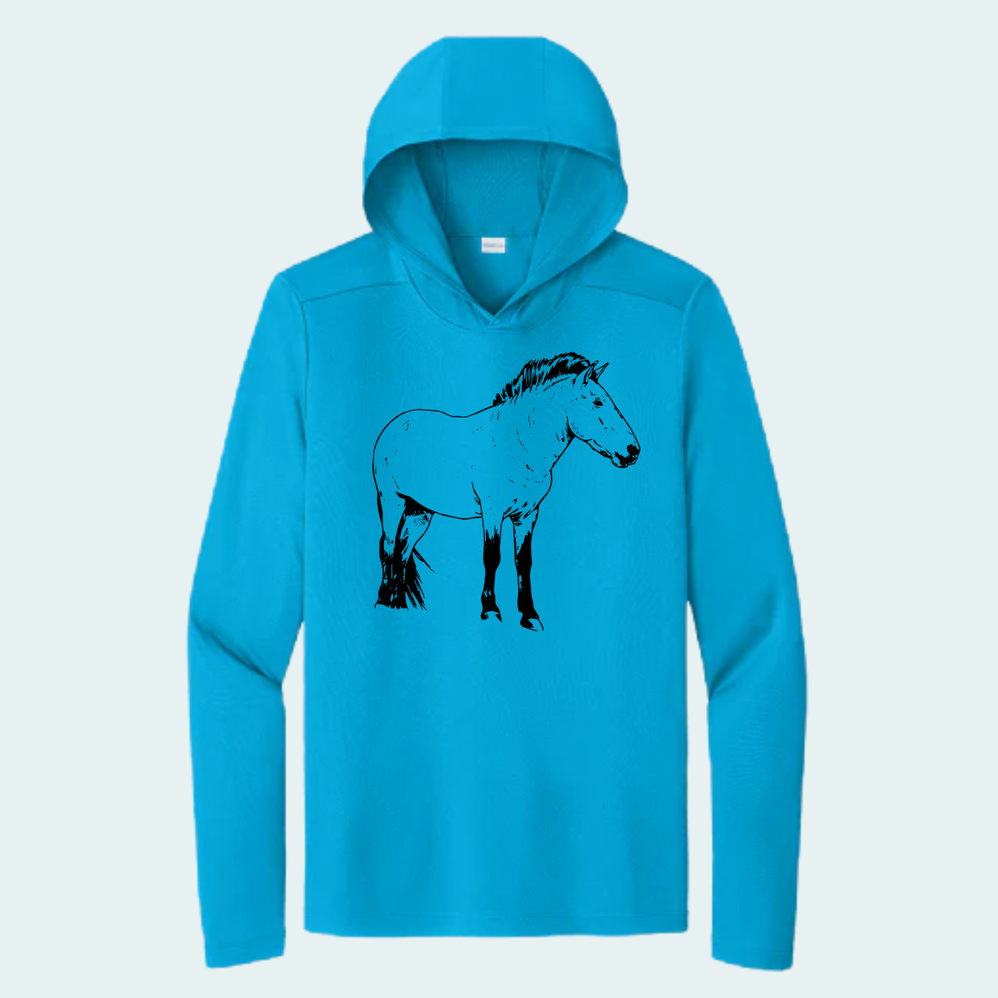 Przewalski's Horse (Limited Edition for July) Athletic Hooded Tee