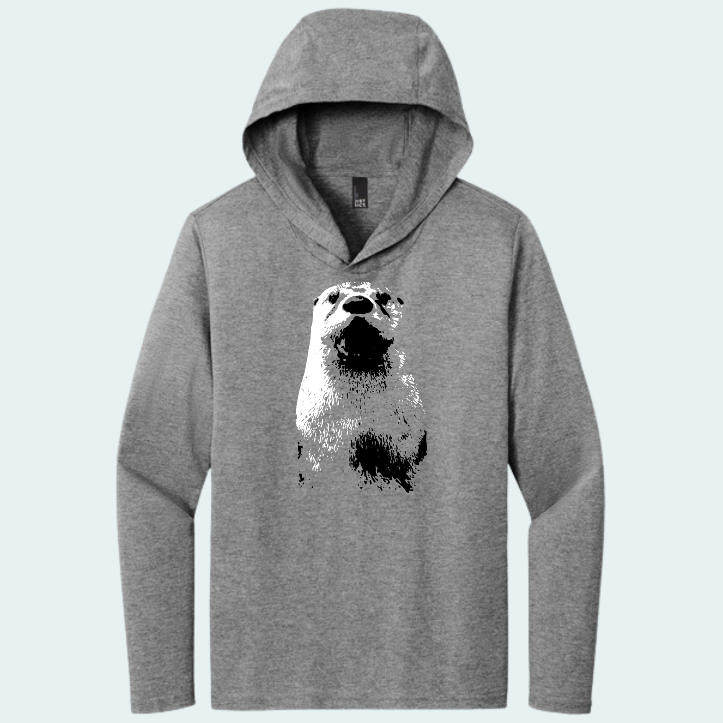 North American River Otter (Limited Edition for March) Hooded Long Sleeve Tee