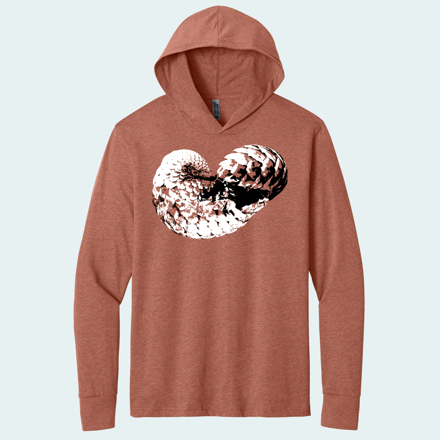 Pangolin Conservation and Research Foundation (Fundraiser) (Limited Edition for February) Hooded Long Sleeve Tee