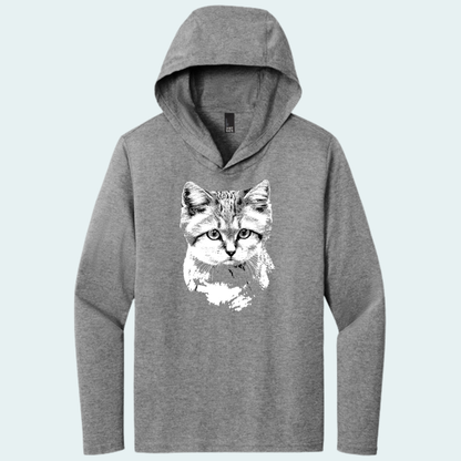 Sand Cat (Limited Edition for March) Hooded Long Sleeve Tee