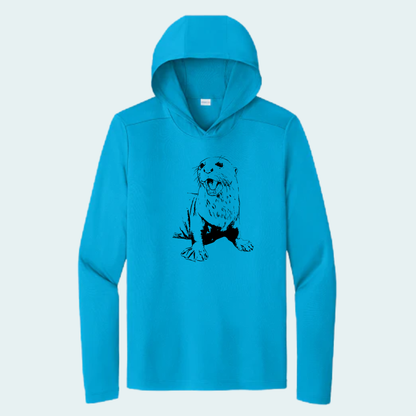 Giant River Otter (Limited Edition for July) Athletic Hooded Tee