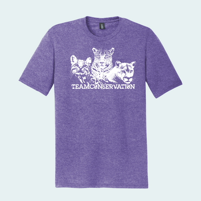 3 Cats Team Conservation - Unisex Tee