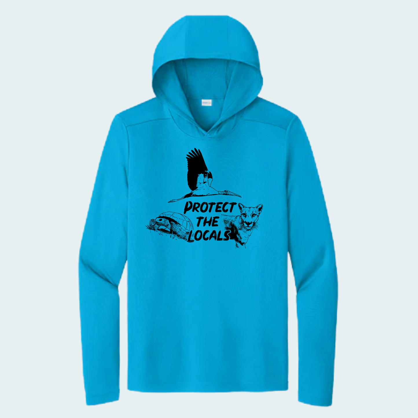 Protect the Locals Fundraiser (Limited Edition for July) Athletic Hooded Tee