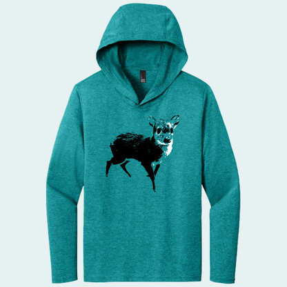 Blue Duiker Fundraiser (Limited Edition for March) Hooded Long Sleeve Tee