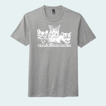 3 Cats Team Conservation - Unisex Tee