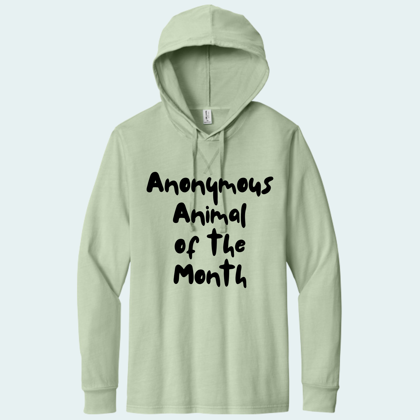 Anonymous Animal of the Month Organic Cotton Hoodie Tee
