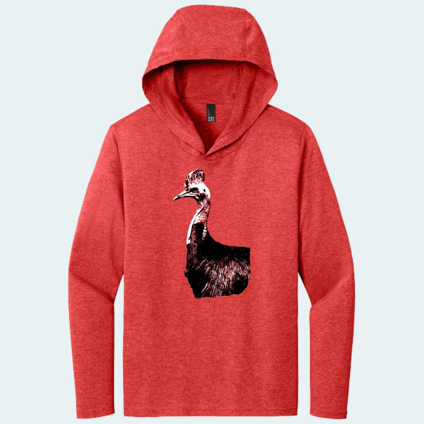 Cassowary (Limited Edition for March) Hooded Long Sleeve Tee