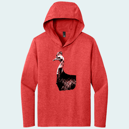 Cassowary (Limited Edition for March) Hooded Long Sleeve Tee