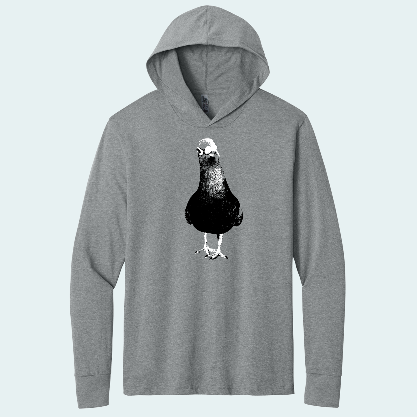 Pigeon (Limited Edition for February) Hooded Long Sleeve Tee