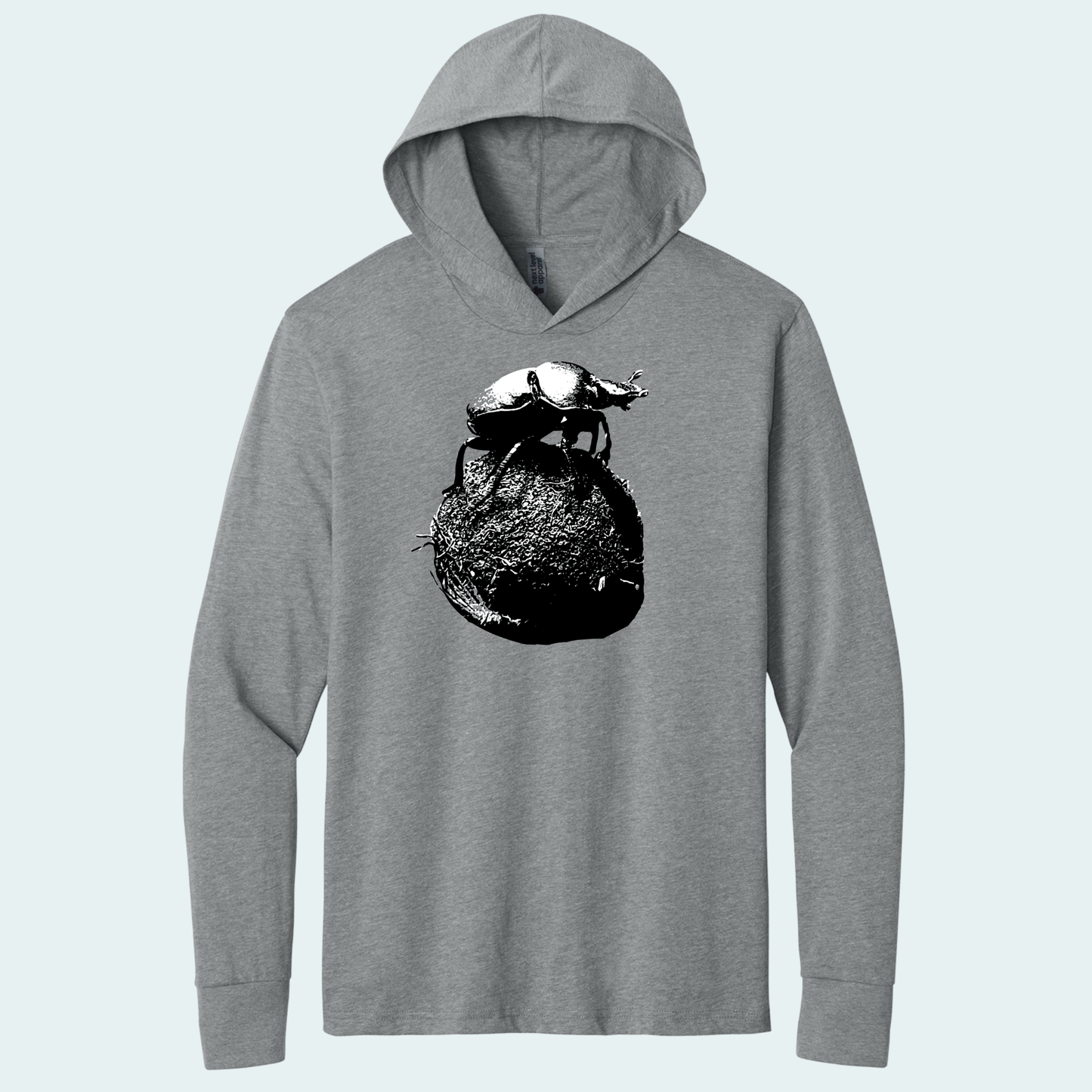 Dung Beetle (Limited Edition for February) Hooded Long Sleeve Tee