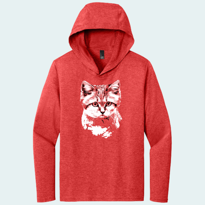 Sand Cat (Limited Edition for March) Hooded Long Sleeve Tee