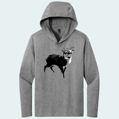 Blue Duiker Fundraiser (Limited Edition for March) Hooded Long Sleeve Tee
