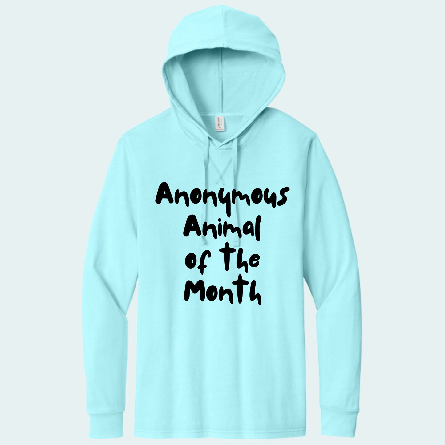 Anonymous Animal of the Month Organic Cotton Hoodie Tee